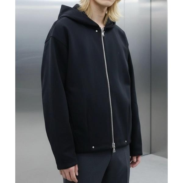 パーカー A'GEM/9 × .kom 「ARULE/アルール」Metal Accent Zip H...