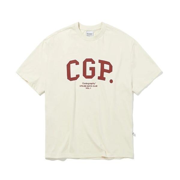 「codegraphy」 半袖Tシャツ L アイボリー レディース