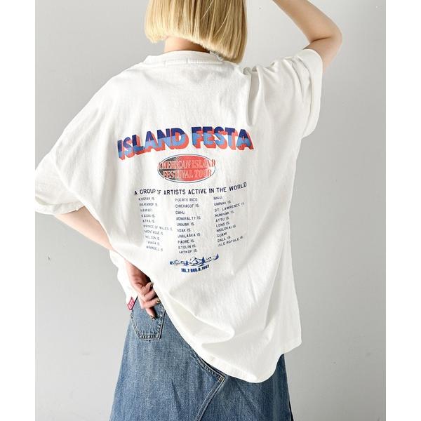 「Java」 半袖Tシャツ MEDIUM ホワイト レディース