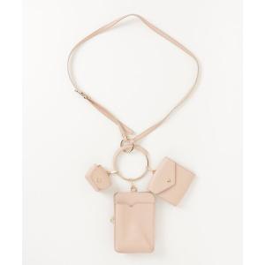 「muguet」 ショルダーバッグ - ピンク レディース