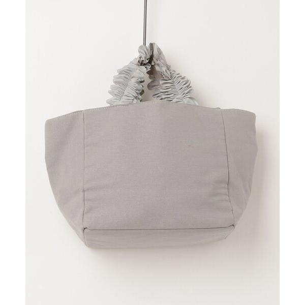 「CACHELLIE」 フリルハンドバッグ - グレー レディース