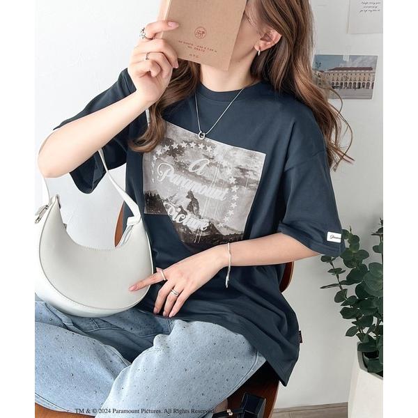 「Java」 半袖Tシャツ MEDIUM チャコール レディース