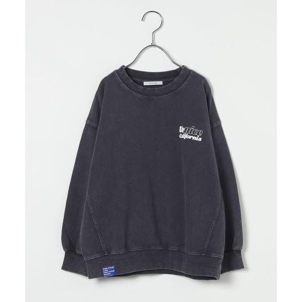 トレーナー  「長いシーズン活躍♪」SUNSETインレイプリントスウェット(KIDS) キッズ 子供...