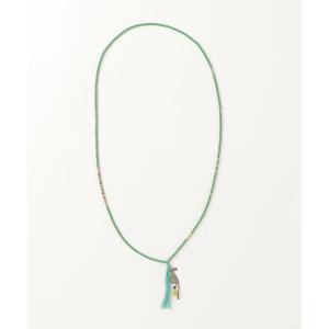 「CHAN LUU」 ネックレス - グリーン レディース