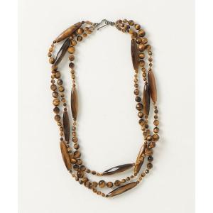 「CHAN LUU」 ネックレス - ブラウン レディース