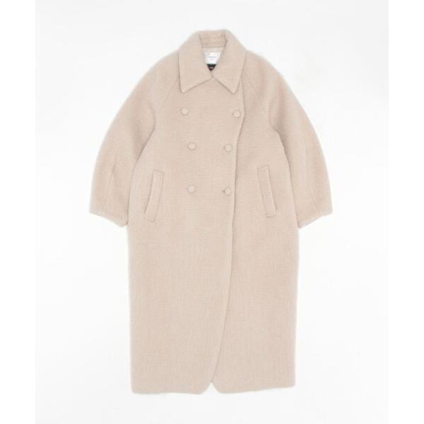 「Ameri」 チェスターコート MEDIUM グレイッシュベージュ レディース