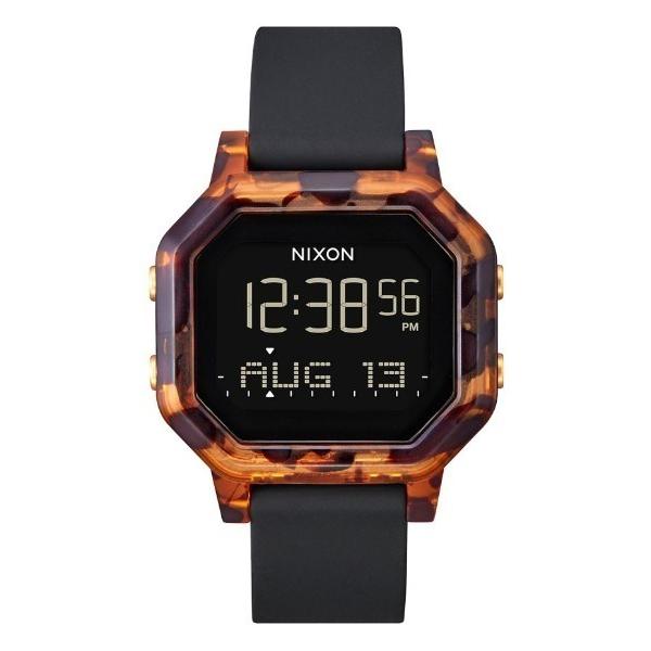 「NIXON」 デジタル腕時計 ONE SIZE ブラウン レディース