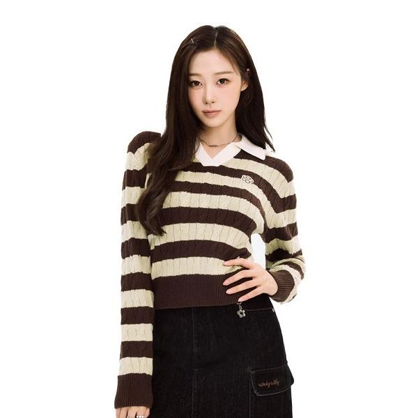 ニット セーター 「GISELLEジゼル着用」 WOMEN'S CABLE ORGANIZED OP...