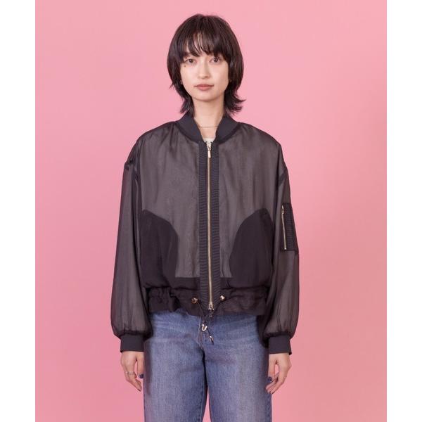 「Eimee Law」 ブルゾン 38 ブラック レディース