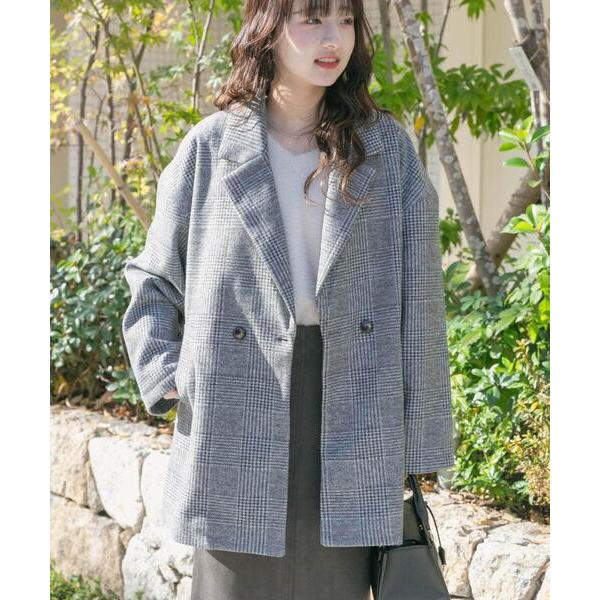 コート アウター オーバーサイズジャケット レディース