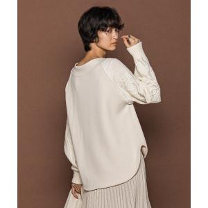 tシャツ ときめきケーブルニット「手洗い可能」 レディース