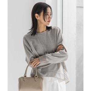 tシャツ ラメ裏毛カットソー レディース