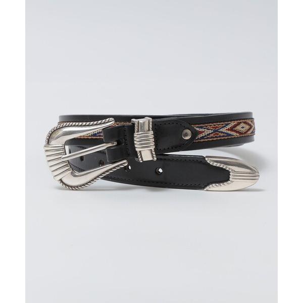 ベルト TORY LEATHER: NATIV WEBBING SPIRAL PATTERN メンズ