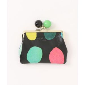 財布 がま口小銭入れ　ツモリチサト　カラフルズームドット レディース