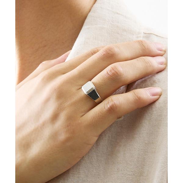 指輪 リング Muff マフ / シルバー925シグネットリング / R5A メンズ レディース
