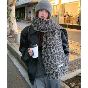 meJane（ミージェーン） ストール マフラー レオパード柄 大判ストール