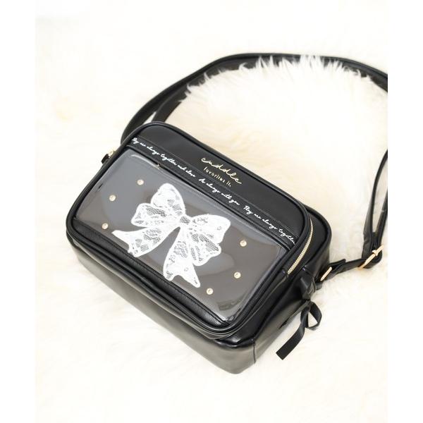 ショルダー ショルダーバッグ Coboca+合皮レースリボンポーチ付SD kids キッズ 子供 女...