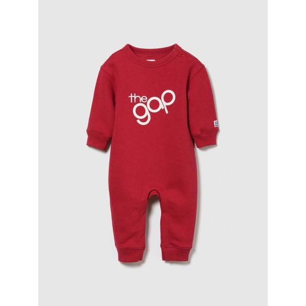 ベビー服 ロンパース GAPロゴ カバーオール (ベビー)