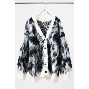 ニット セーター 「 VERSEAU / ヴェルソー 」  フラッフィーハウンドカーディガン　 23720802　JON レディース メンズ