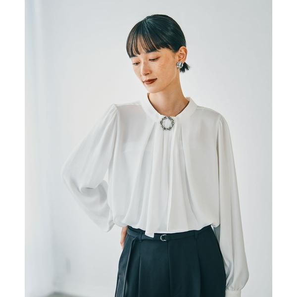 ブラウス シャツ 「入卒式／セレモニー」2WAYボウタイブラウス　600998 レディース