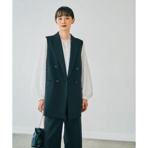 コート アウター 「入卒式／セレモニー」Ｗクロスダブルジレ　598359 レディース