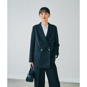 ジャケット テーラードジャケット 「入卒式／セレモニー」Wクロスダブルジャケット　598349 レディース