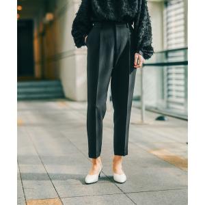 パンツ 「入卒式／セレモニー」Wクロステーパードパンツ　598347 レディース