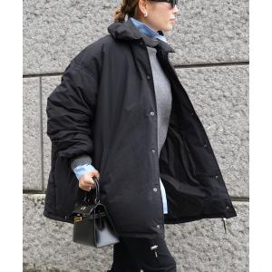 ダウンコート ダウンジャケット 「CALUX/キャラクス」PUFFER COACH JACKET レディース