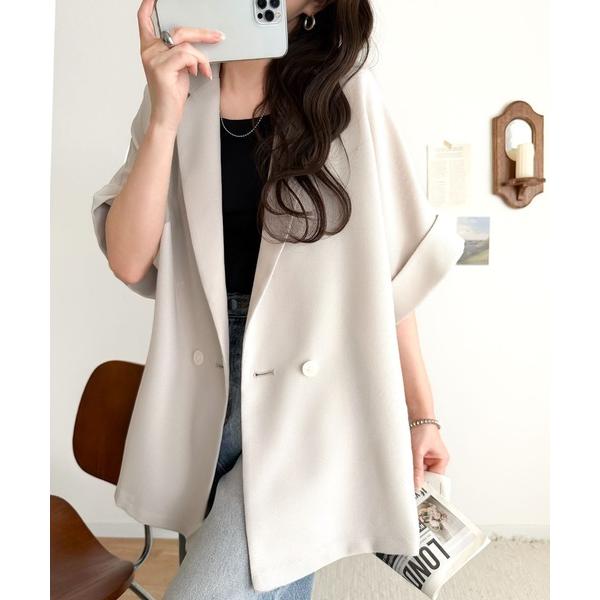 ジャケット テーラードジャケット ハンサムなのに、どこかセンシュアル。都会的な抜け感を作る。メッシュ...