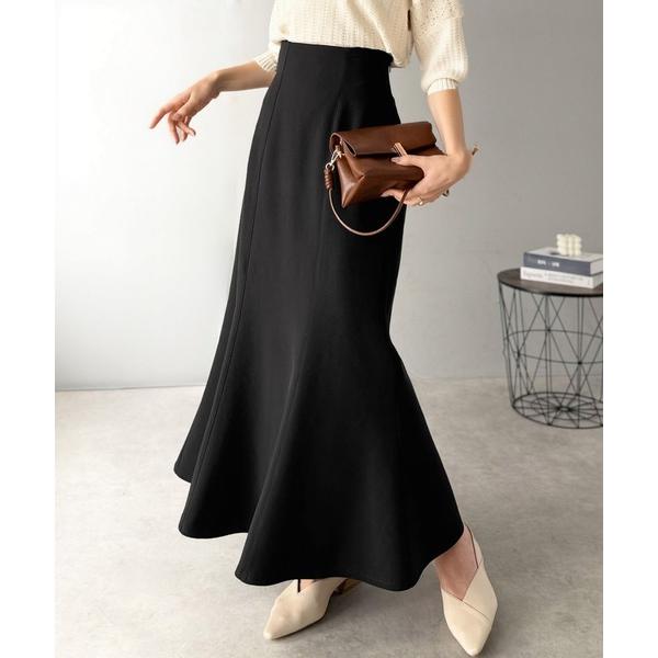 スカート 入学式 入園式 フレアシルエットで360度美人見え♪ダブルクロス素材バックシャーリングマー...