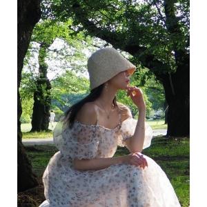 「qumerry.」 半袖ワンピース FREE ライトイエロー レディース