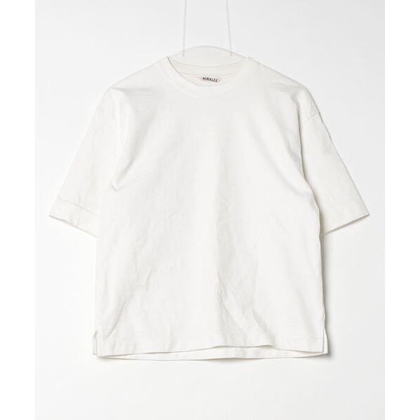 「AURALEE」 半袖Tシャツ 1 ホワイト メンズ