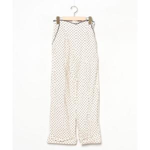 「SUPREME.LA.LA.」 パンツ MEDIUM ホワイト×ブラック レディース