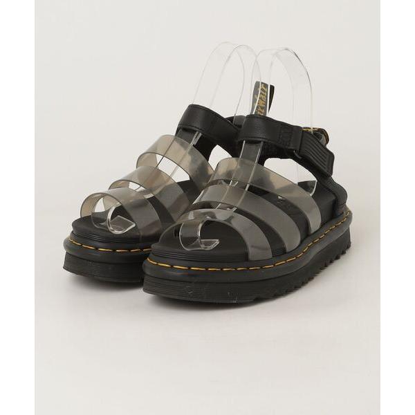 「Dr. Martens」 フラットサンダル 5 ブラック レディース