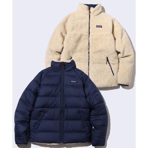「patagonia」 ダウンジャケット FREE ネイビー メンズ