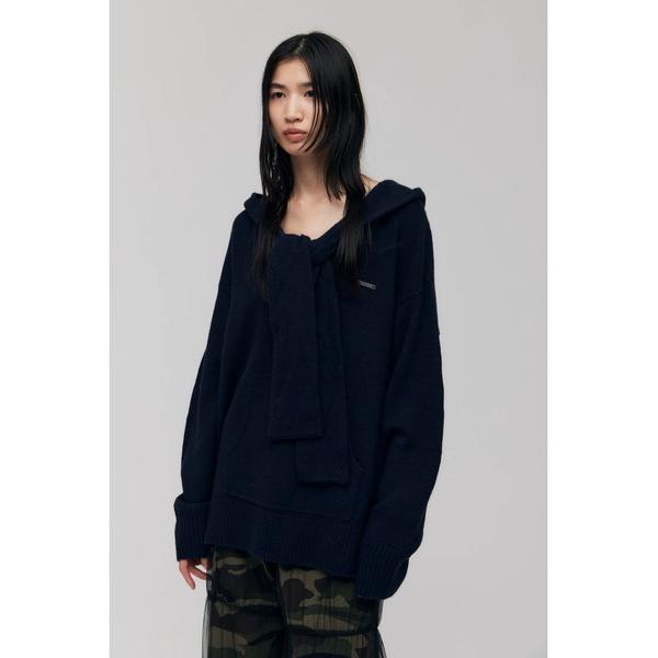 ニット セーター Shawl Collar Knit レディース