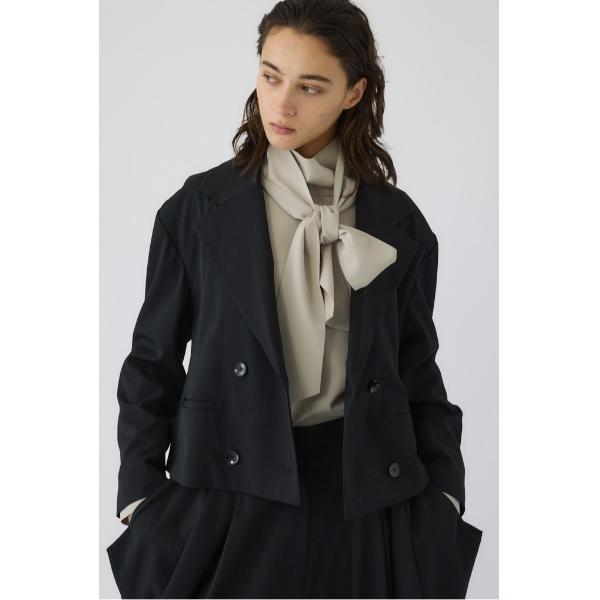 ジャケット テーラードジャケット 入学式 Double breasted short JK ダブルブ...