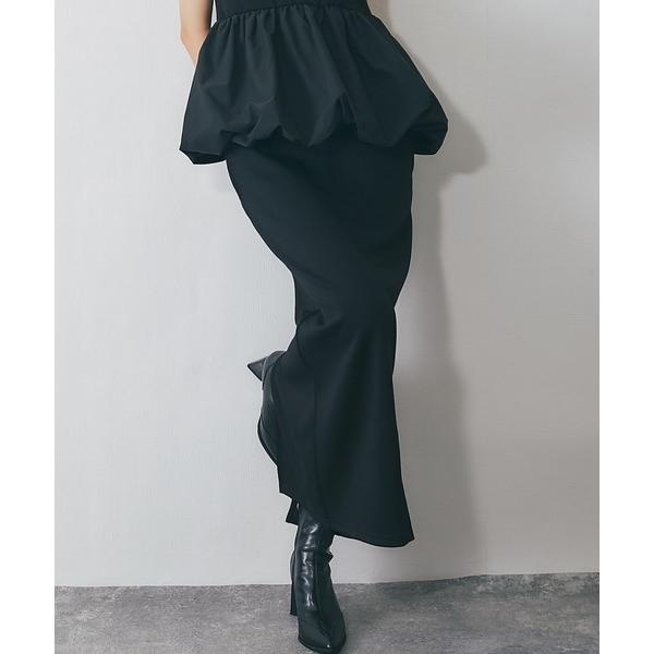 スカート ポンチロングスカート