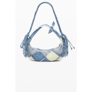 Desigual（デシグアル） ハンドバッグ デニムフラワー ショルダー