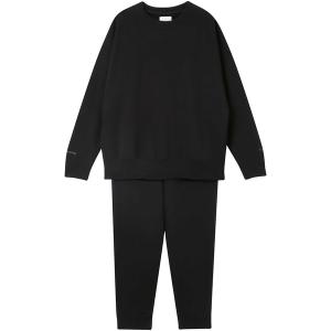 パジャマ ルームウェア 「綿100%」あくびのお嬢さんの裏毛プルオーバー レディース