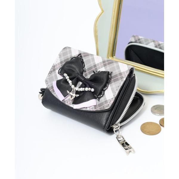 財布 Coboca+合皮Cリボンハートチャームミニ財布 kids キッズ 子供 女の子