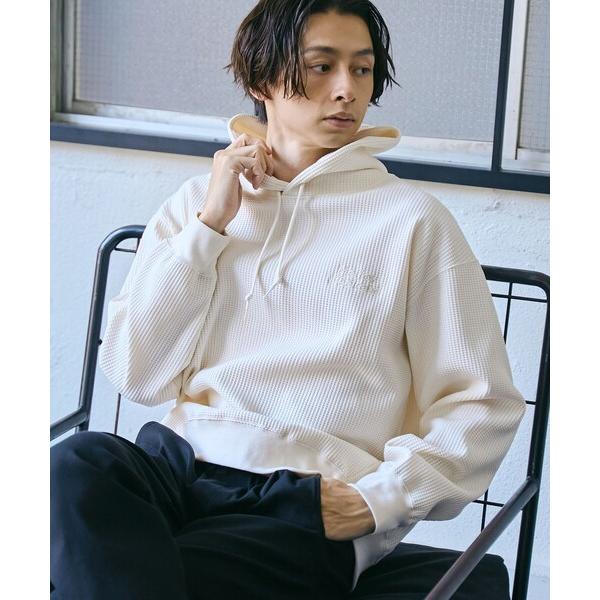 パーカー SOLOTEX(R)ヘビーワッフルパーカー メンズ レディース