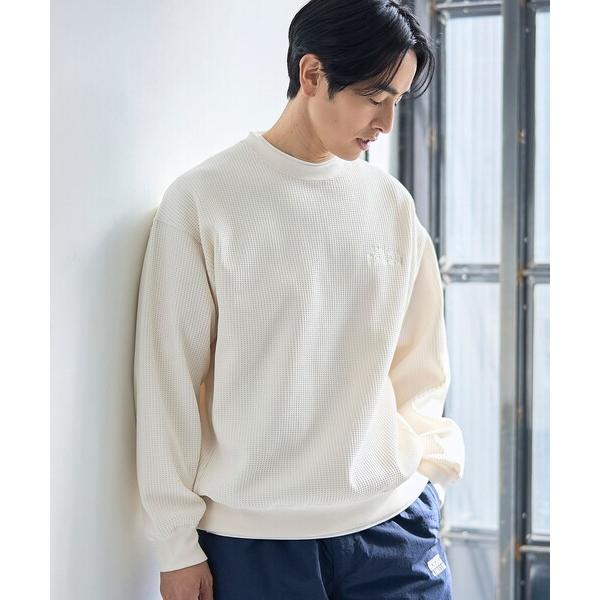 トレーナー スウェット SOLOTEX(R)ヘビーワッフルクルーネック メンズ レディース