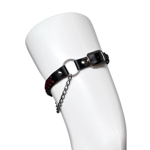 ベルト 妄毒ガーターリング「プロテア」 レディース