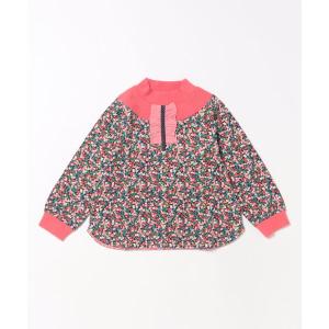 tシャツ フラワープリント接結天竺Ｔシャツ キッズ 子供服 女の子