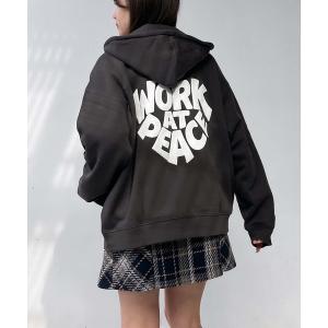 パーカーモチーフ選び裏起毛ビッグサイズパーカー レディース メンズ