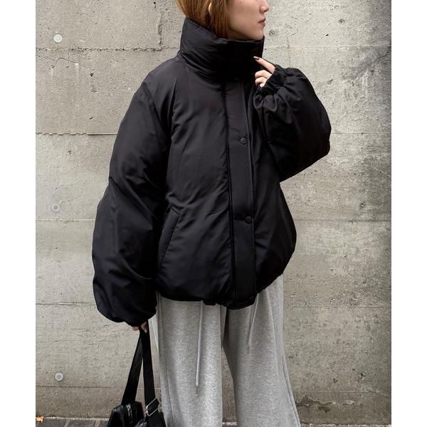 ダウンコート ダウンジャケット 「ISOOK / アイスー」袖ボリュームショートダウン / ダウンジ...