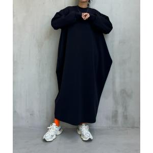 「y/m」 長袖ワンピース FREE ネイビー レディース