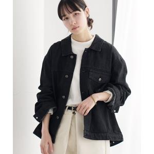 「Air Tokyo」 デニムジャケット LARGE ブラック メンズ