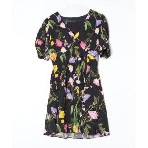 「Ted Baker」 半袖ワンピース 3 ブラック レディース